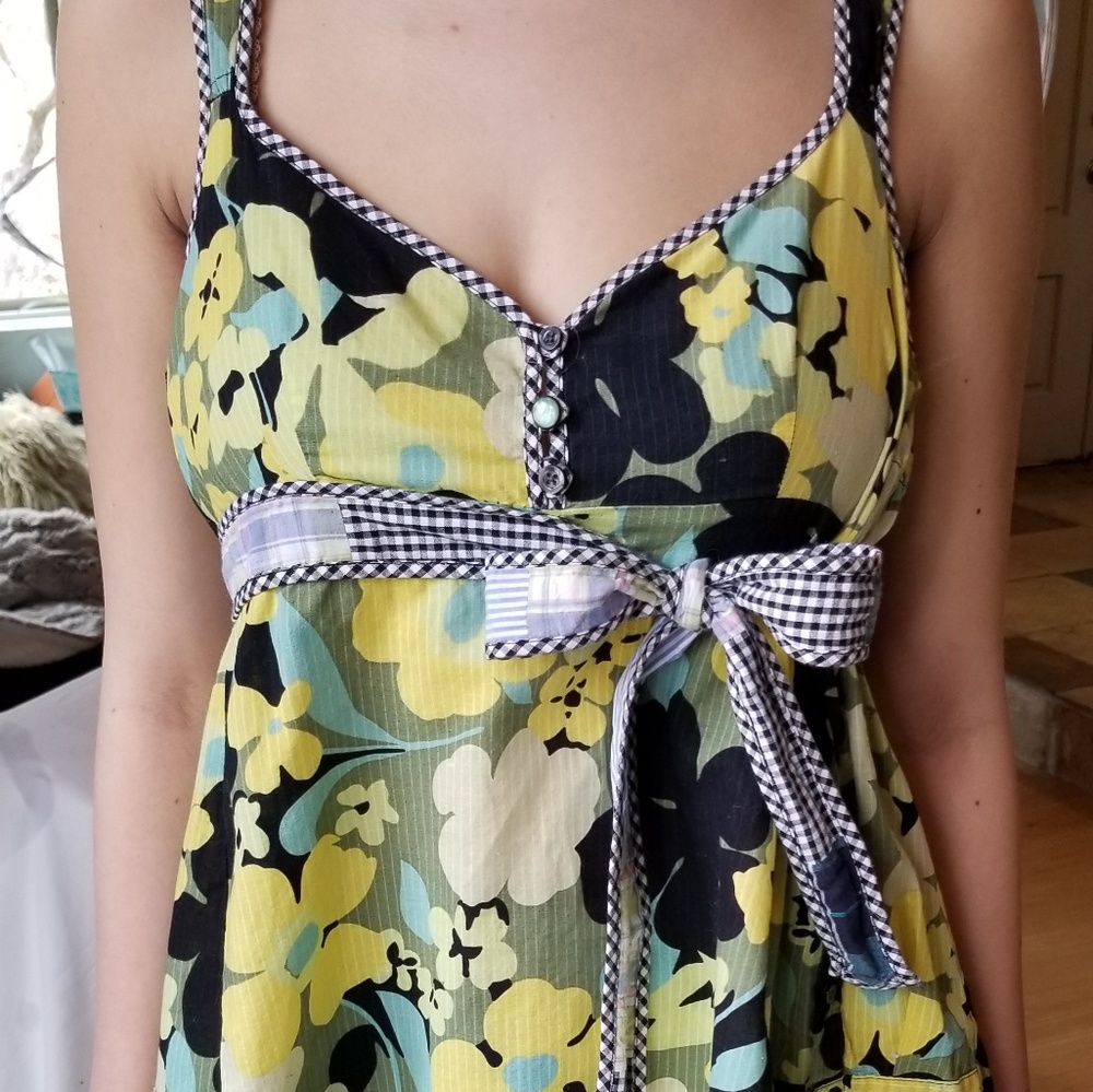 Free People tie-front tank for Anthropolgie